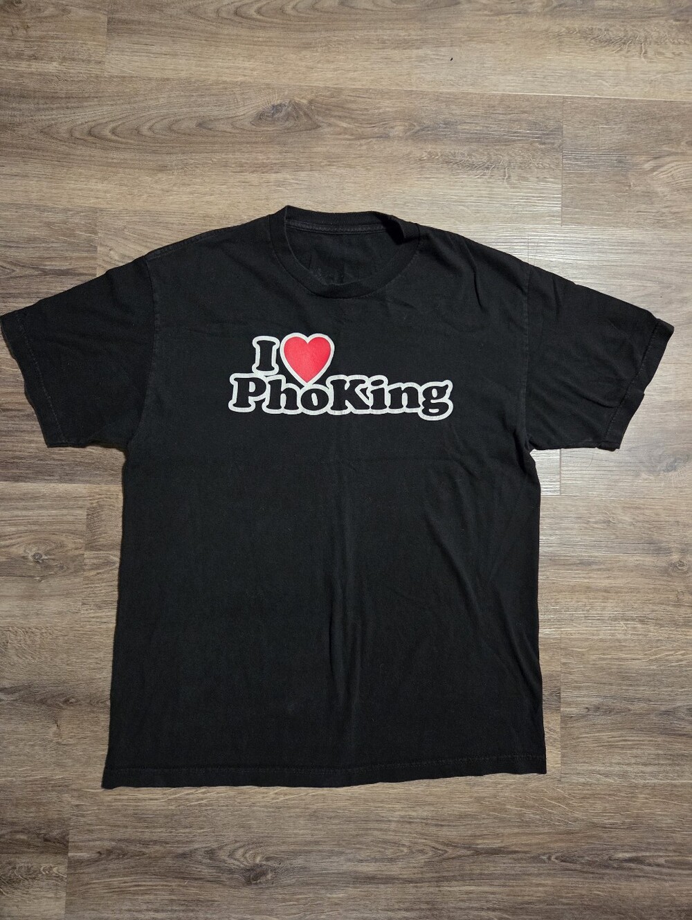 I ♥ PhoKing Black Graphic Tee